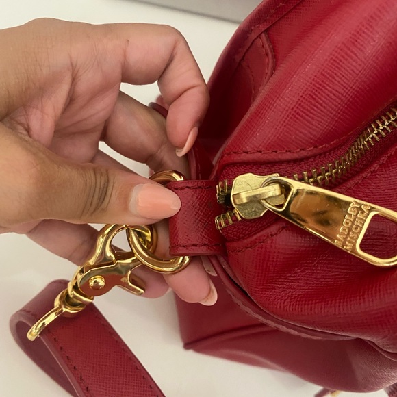 Red Badgley Mischka large handbag - Picture 9 of 14